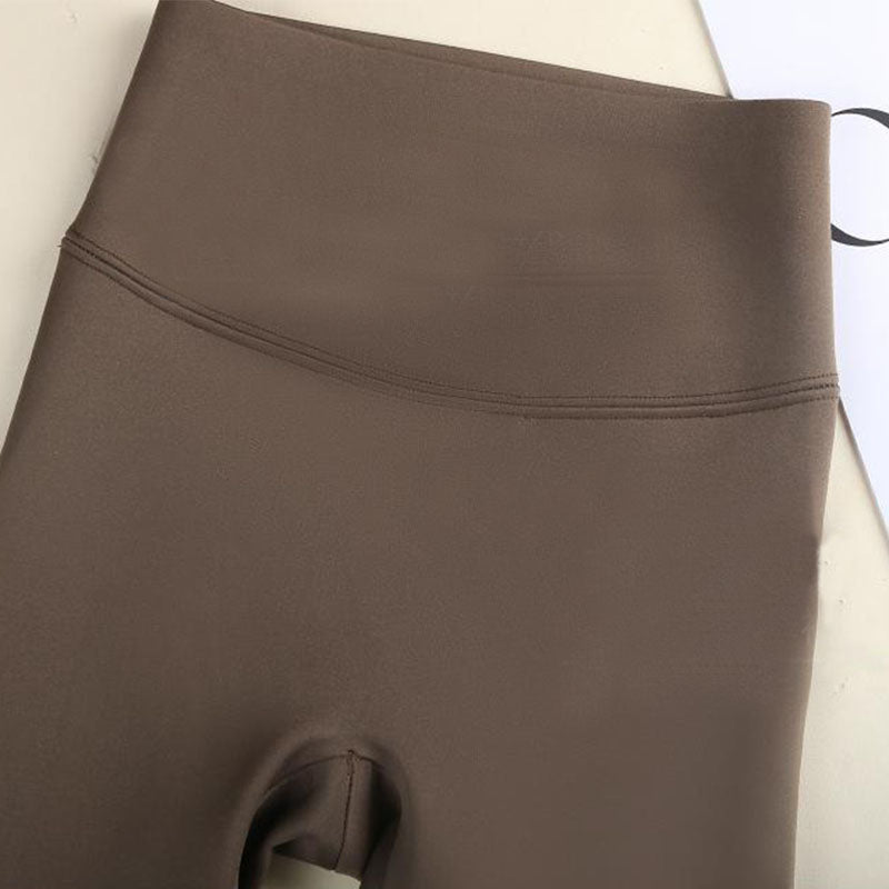 Dikke gevoerde thermo legging met hoge taille