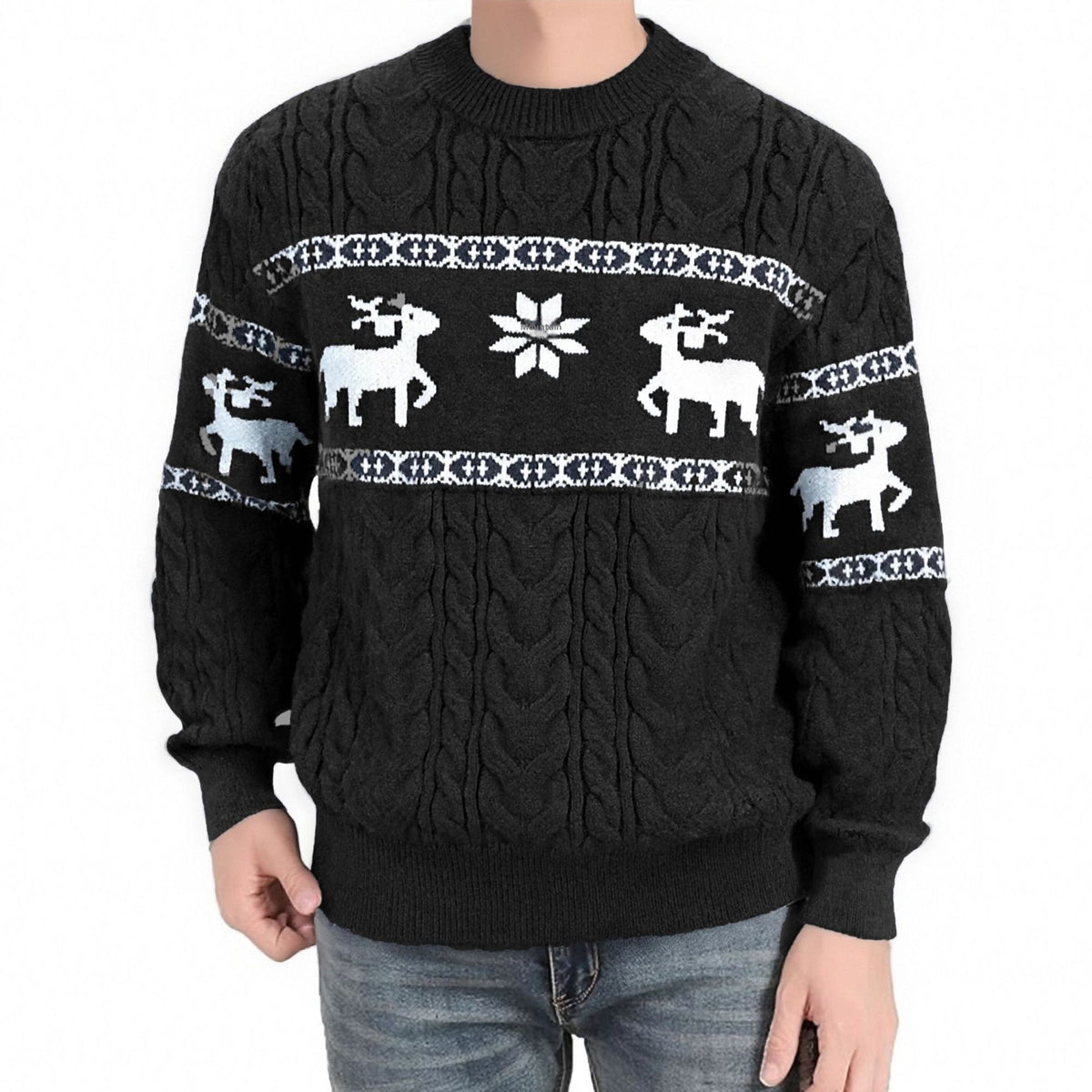 Kersttrui heren met rendieren
