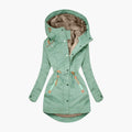 Dames Parka Jas met Capuchon en Rits