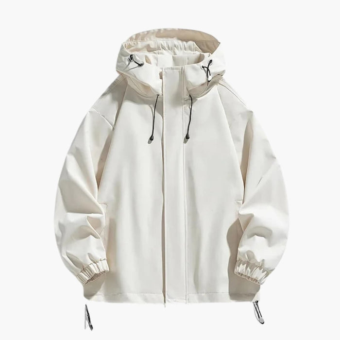 Heren Hoodie Jacket met Rits en Verstelbare Zoom