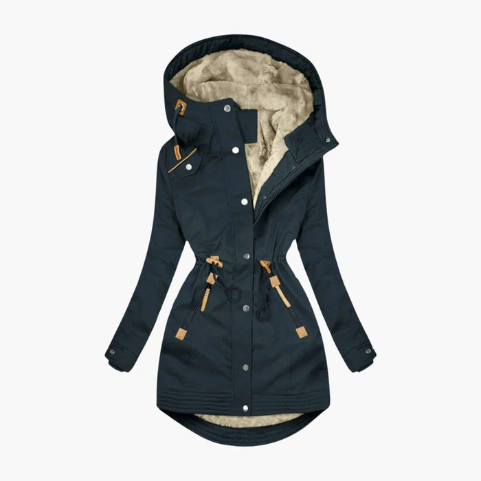 Dames Parka Jas met Capuchon en Rits