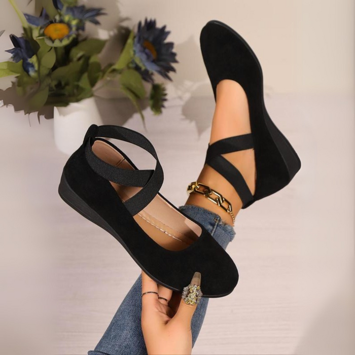 Angel | Comfortabele Gesloten Wedge Instapschoenen