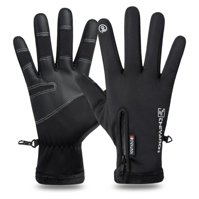 Noor | Waterafstotende winterhandschoenen met touchscreen en rits