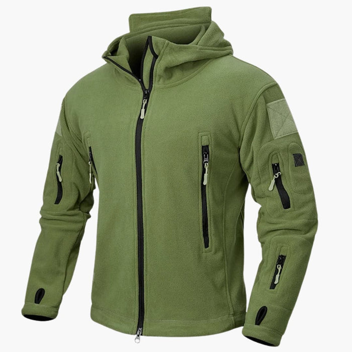 Heren Hoodie Jacket met Rits en Zakken