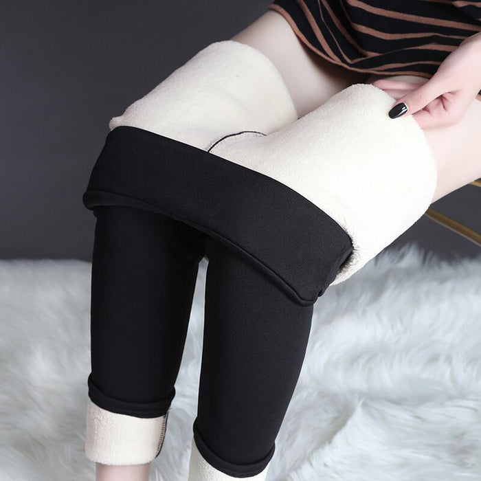 Julia | Thermo legging met dikke teddyvoering en hoge taille