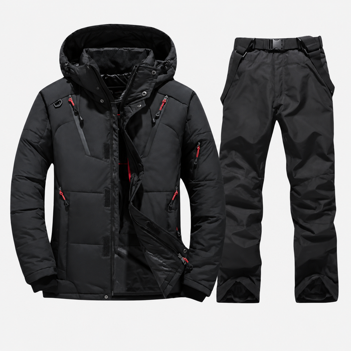 Heren Ski Set met Capuchonjack en Broek