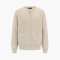 Heren Cardigan met Voorrits en Zakken