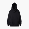 Dames Oversized Hoodie met Hoge Hals en Voorzak