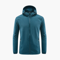Heren Hooded Jacket met Rits en Zakken