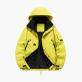 Heren Hooded Jacket met Rits en Zakken