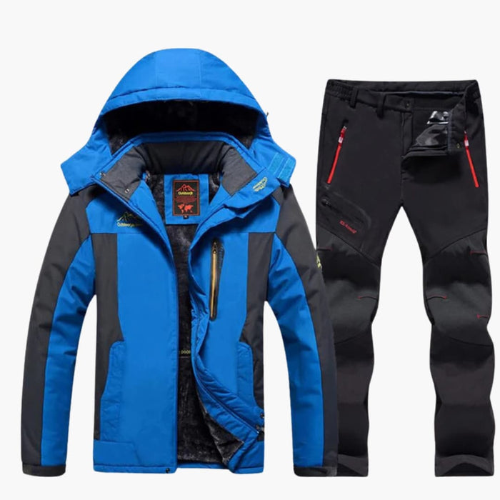 Heren Winter Set met Rits en Elastische Tailleband