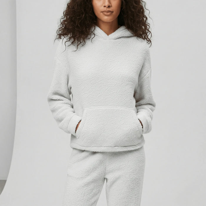 Dames Loungewear Set met Capuchon en Kangoeroezak