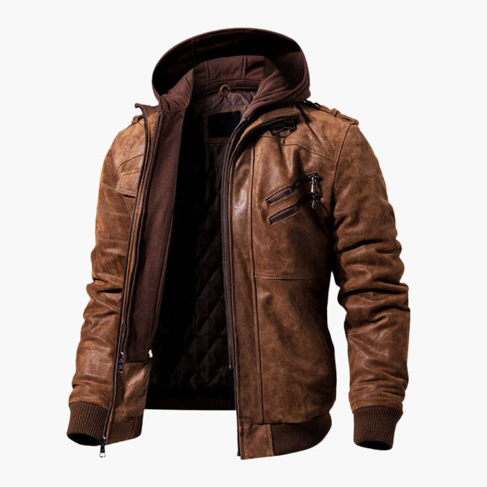 Heren Hooded Jacket met Meerdere Zakjes