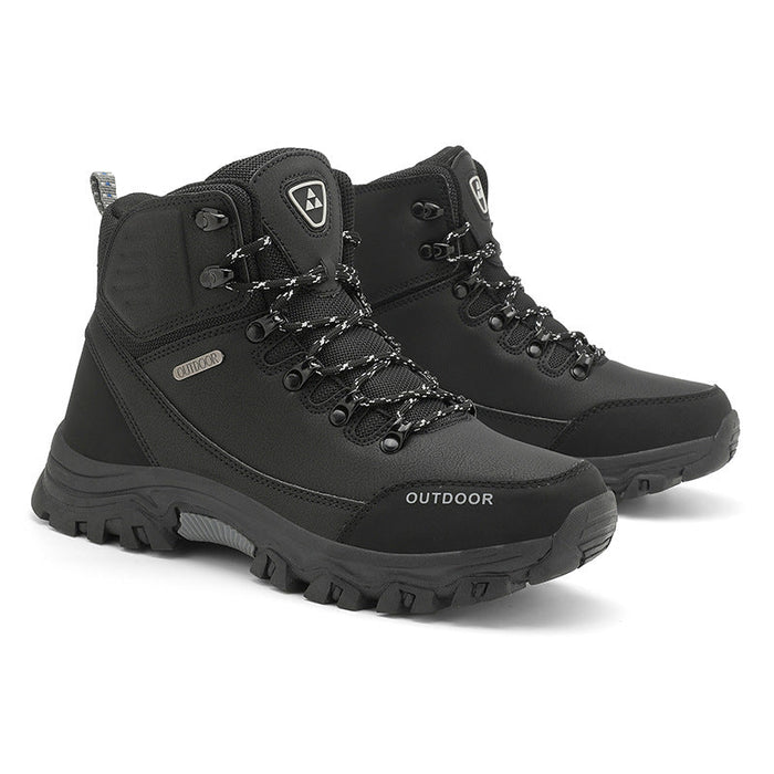 Heren Wandelschoenen Hoog met Antislip Rubberzool