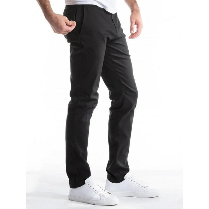 Heren Chino Broek met Moderne Pasvorm en Steekzakken