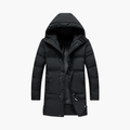 Heren Parka Jas met Capuchon en Rits