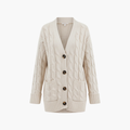 Dames Cardigan met Knopen en Zakken