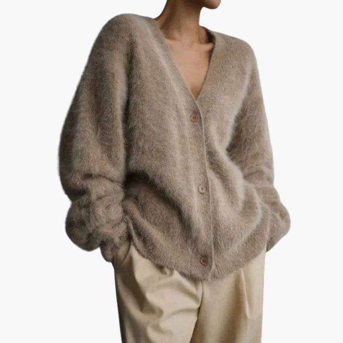 Dames Cardigan met V-hals