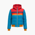 Dames Gequilt Jacket met Capuchon en Rits
