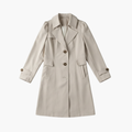 Dames Trenchcoat met Verstelbare Taille