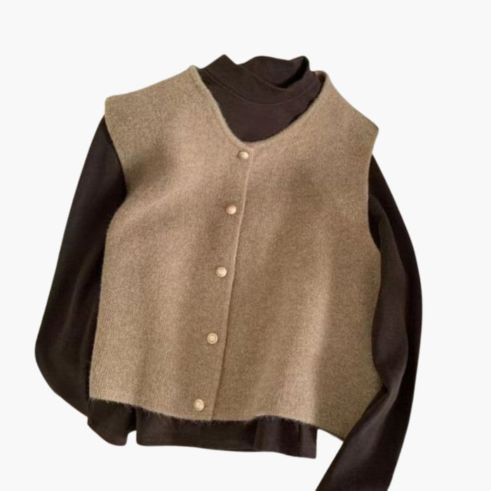 Damesvest met Knopen Voor