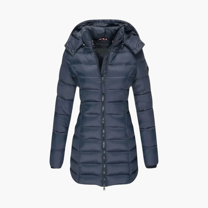 Dames Winterjas met Capuchon en Rits