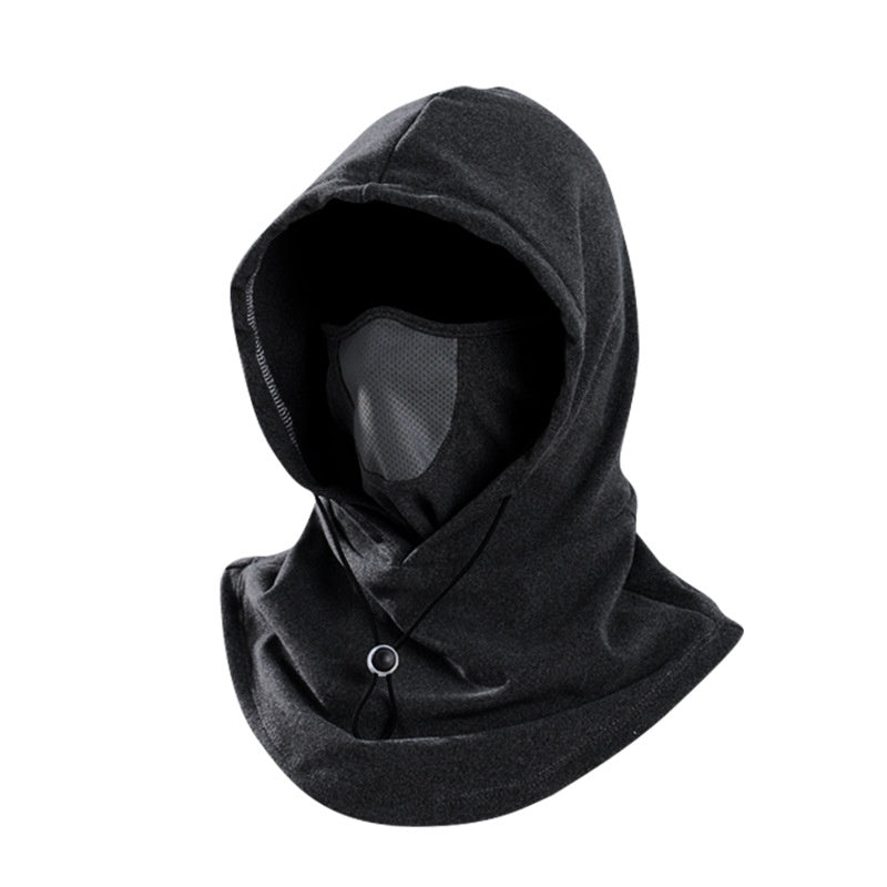 Fleece bivakmuts met ademend gaas