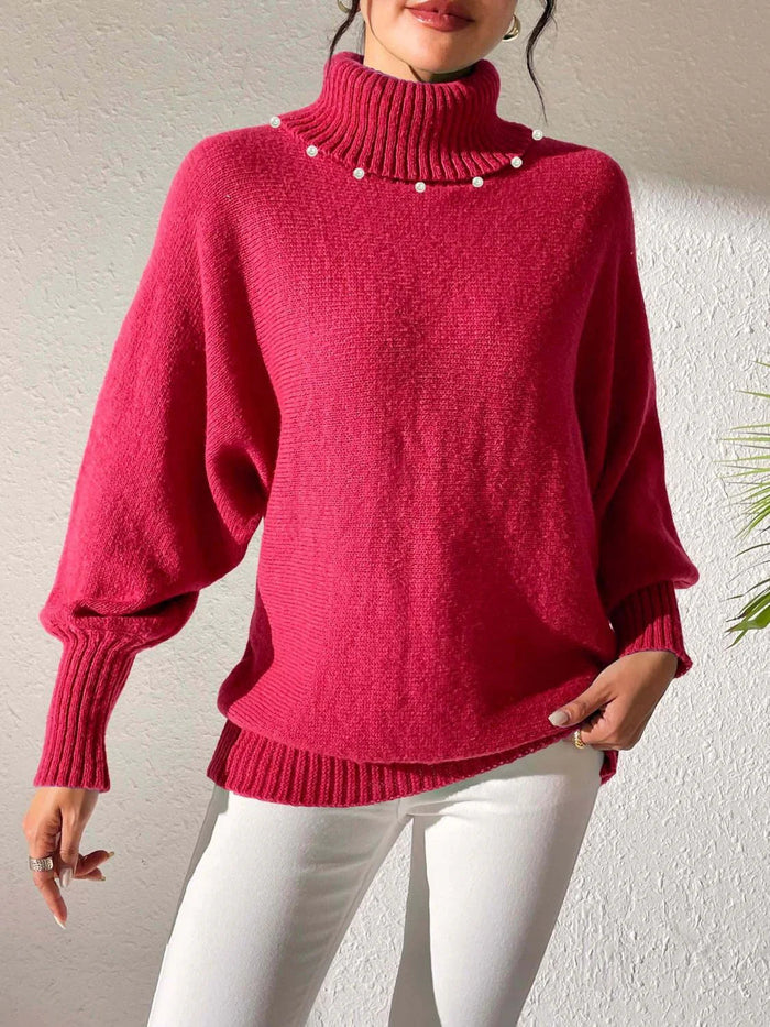 Dames Coltrui met Losse Pasvorm en Pareldetail